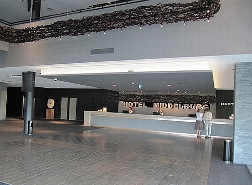 Ook de ruimteakoestiek van een foyer in een hotel is van belang