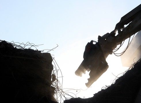 Ook lawaai van sloopwerkzaamheden kan geluidhinder veroorzaken