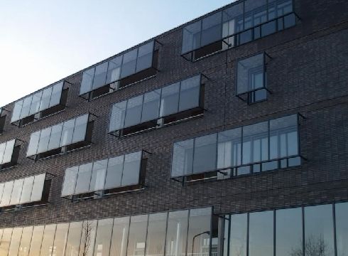 Transparante voorhangschermen