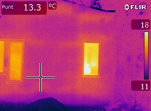 Verschillen in de aangebrachte gevelisolatie