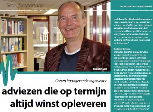 Bedrijfsreportage in Het Ondernemersbelang